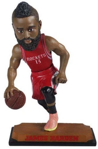 James Harden Houston Rockets Special Edition Real Fabric Bobblehead NBA Cover