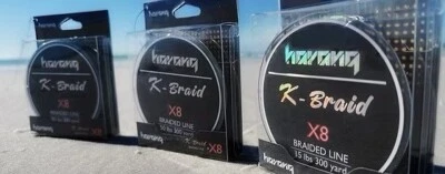 Harang  K-Braid / x8 strength / 15lb / 300 yards / Green - Image 1 of 4
