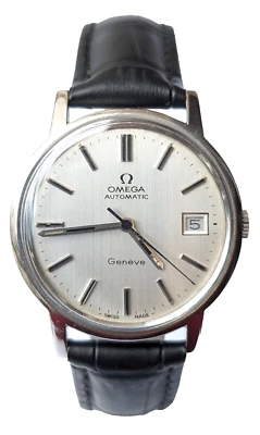 Orologio Omega geneve 166.0163 swiss made vintage watch cal omega 1012 acciaio - Immagine 1 di 4