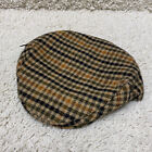 Hatman Of Ireland Gerry Moran Hat Brown Flat Cap Extra Large Wool Tweed Newsboy