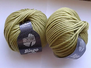 Bingo von Lana Grossa - Farbe 126 kiwi - 50 g / ca. 80 m Merino - Bild 1 von 1