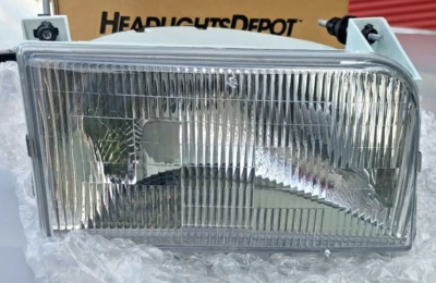 Conjunto de faro derecho lámpara ojos de águila para 92-96 Ford Bronco F-150 LOC-114 Foto 1 de 4