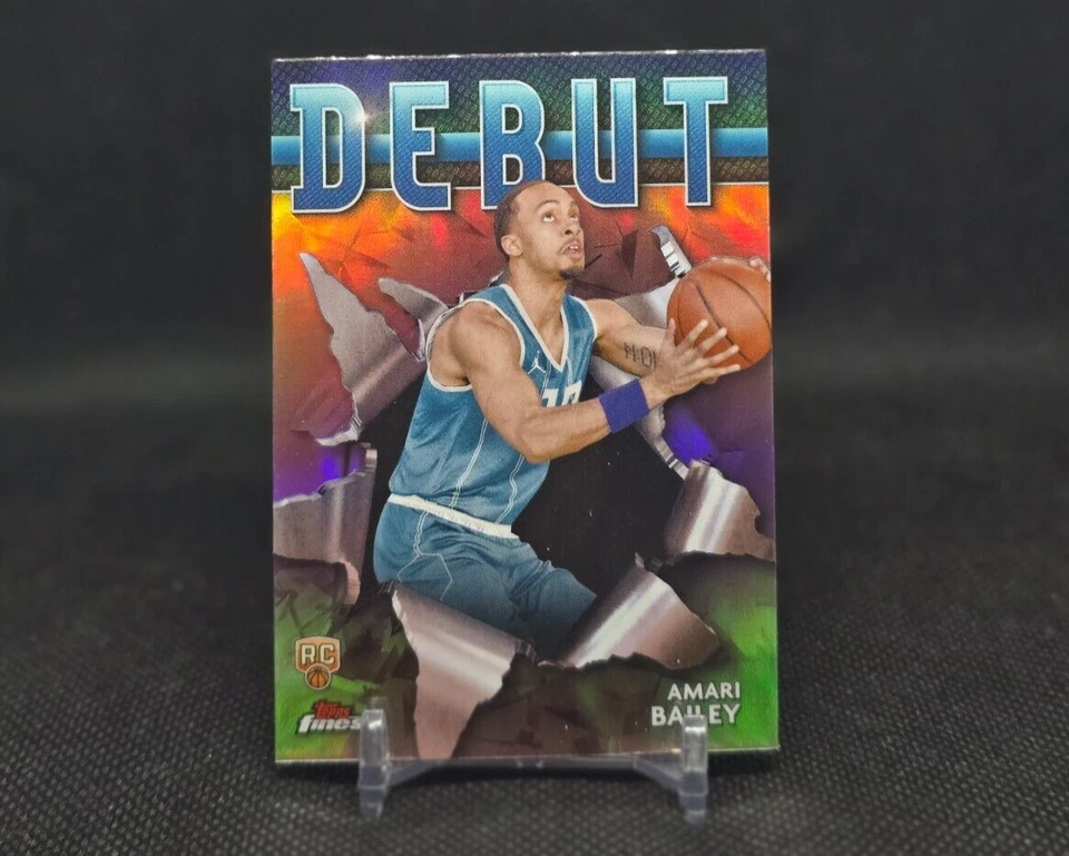 Amari Bailey 2023-24 Topps Finest Debut Refractor SP D-28  - Image 1 of 1