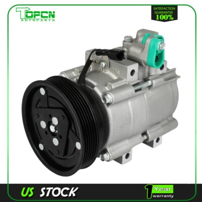AC A/C Compressor For Hyundai XG350 2002-2005 For Kia Amanti 3.5L 2005-2006 - Image 1 of 4