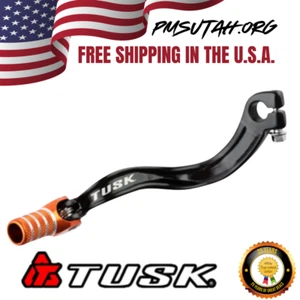 Tusk Shift Pedal 1998-2008 KTM 65 SX 65SX Black Orange Engine Gear Shifter Lever - Picture 1 of 4