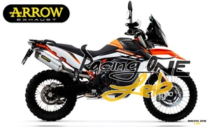 POT D'ECAPPEMENT ARROW RACE-TECH ALUMIN POUR KTM 890 ADVENTURE R EURO5 HOMOLOGUE - Photo 1/1