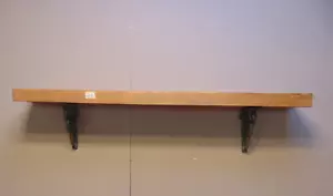 Pine Beam Floating Mantel Inglenook Shelf Fire Place ref 291A (FREE UK POSTAGE) - Picture 1 of 6