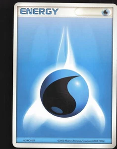 Water Energy Japanese Pokemon EX Ruby & Sapphire Near Mint or Better - Picture 1 of 2