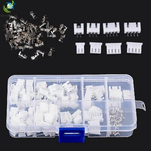 NEW 50 Set 2 pin 3 pin 4 pin 2.54mm Terminal Housing PCB Header Connector Wire - Imagen 1 de 7