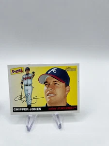 2004 Topps Heritage #40 Chipper Jones Atlanta Braves - Picture 1 of 2
