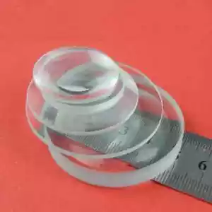 Lente telescópica doble cóncava de vidrio óptico FL-100 mm 2 piezas de 30-100 mm hágalo usted mismo - Imagen 1 de 6
