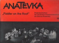 Shmuel Rodensky Anatevka 'Fiddler on the roof'  [LP]