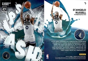 2020-21 Panini Donruss Optic Splash D'Angelo Russell #7 Minnesota Timberwolves - Bild 1 von 4