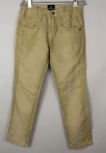 Maisons Scotch Ladies 49% Canvas Slim Chinos Size W26 L28 - Picture 1 of 11