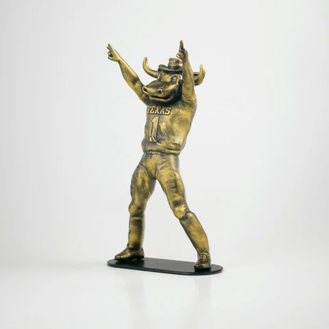 Collectible 6" Golden  Bevo, Hook?em University of Texas Longhorns Mascot Cover