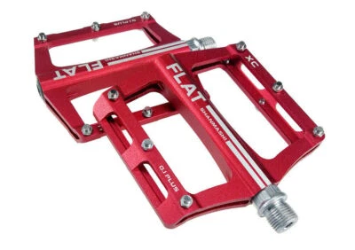 Pedales de bicicleta de aleación de aluminio antideslizantes pedal de cojinete plano pedal de bicicleta MTB 340 g Foto 1 de 4