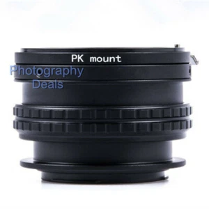 Adjustable Focus Helicoid Macro Adapter for Pentax PK K Lens to EF-M M200 M100 - Picture 1 of 2