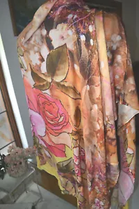 "Through Ring of Finger" Printed Pashmina Scarf. Wonder of Kashmir Handmade Wrap - Foto 1 di 12