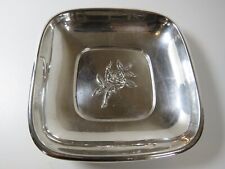 Reed & Barton Sterling Silver Dish Classic Rose 1954