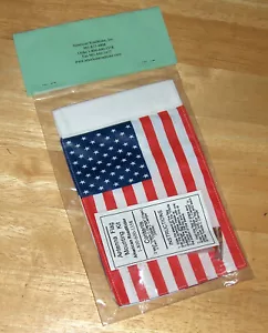 TEXAS / AMERICAN 2 Sided Mini Antenna FLAG (6 3/4" x 4 1/4") w/Mounting ..New - Picture 1 of 2