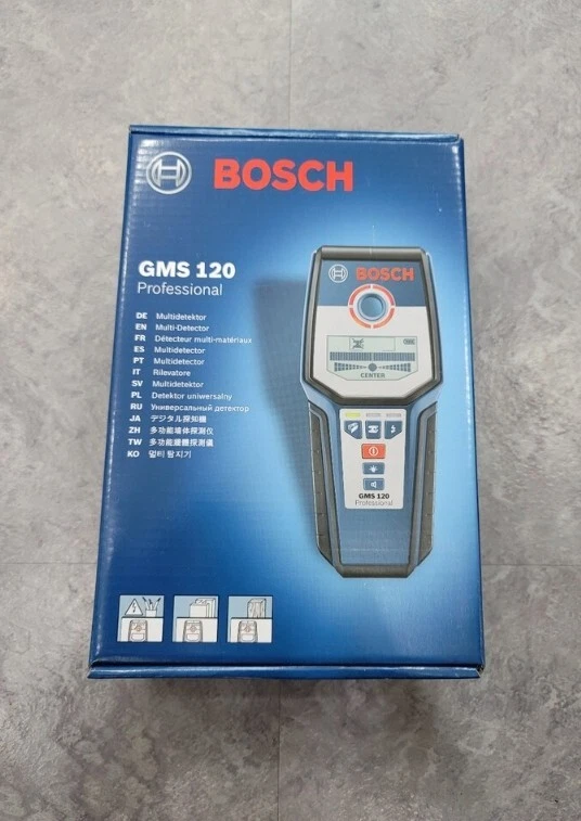 BOSCH Professional metal detector 120mm GMS 120 / Express / Genuine - Image 1 of 1