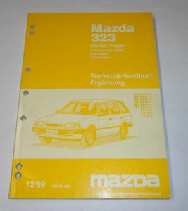 Manual de Taller Mazda 323 Familiar 4WD Cuatro Ruedas Tipo Bw, St. 12/1989 - Imagen 1 de 1