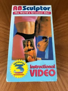 AB Sculptor The Worlds Greatest ABS VHS Tape Used Fitness Exercise - Picture 1 of 5