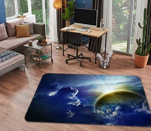 3D Clouds Daylight 242 Antirutsch Teppich Matte Zimmermatte Elegant Fototeppich Coco - Bild 1 von 4