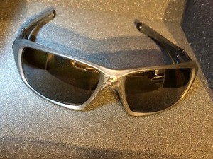 OAKLEY New Sunglasses C SIX Carbon Fiber/Tungsten Irid Polar 177/250