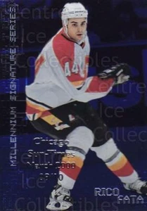 1999-00 BAP Millennium Chicago Sun Times Sapphire #46 Rico Fata - Picture 1 of 1
