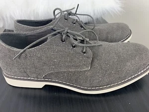 Dexter Comfort Memory Foam Casual Dress Shoes Lace Up Men’s Size 8 Color Gray - Picture 1 of 11