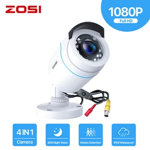ZOSI CCTV 2MP 1080P Full HD Outdoor Bullet Cámara de vigilancia Cámara 4 en 1 - Imagen 1 de 9