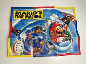 Nintendo NES Mario&rsquo;s Time Machine Poster Only!