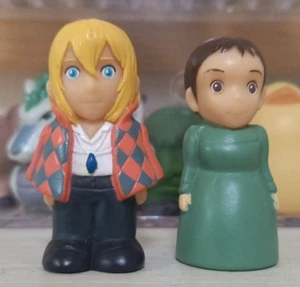Studio Ghibli Howl's Moving Castle Howl Sophie 2 Stück Fingerpuppe GEBRAUCHT JPN - Bild 1 von 5