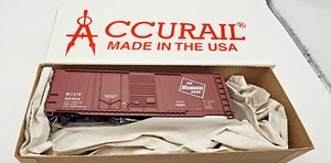 Accurail HO. The Milwaukee Road. 40' Combo Door Boxcar. #3804 - Picture 1 of 3