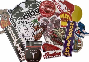 CAR STICKER Lot Lifestyle Lot Skateboarding Decal SET 10 Hawk NASCAR Surf Moto - Picture 1 of 2