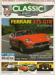 CLASSIC & SPORTS CAR 13 S1 FERRARI 275 GTB ALFA ROMEO JANKOVIT ASTON DB6 LENKRAD - Bild 1 von 2