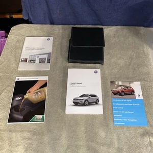 2018 Volkswagen Tiguan OEM Owner’s Manual Set W/Factory Case-Used - Picture 1 of 11