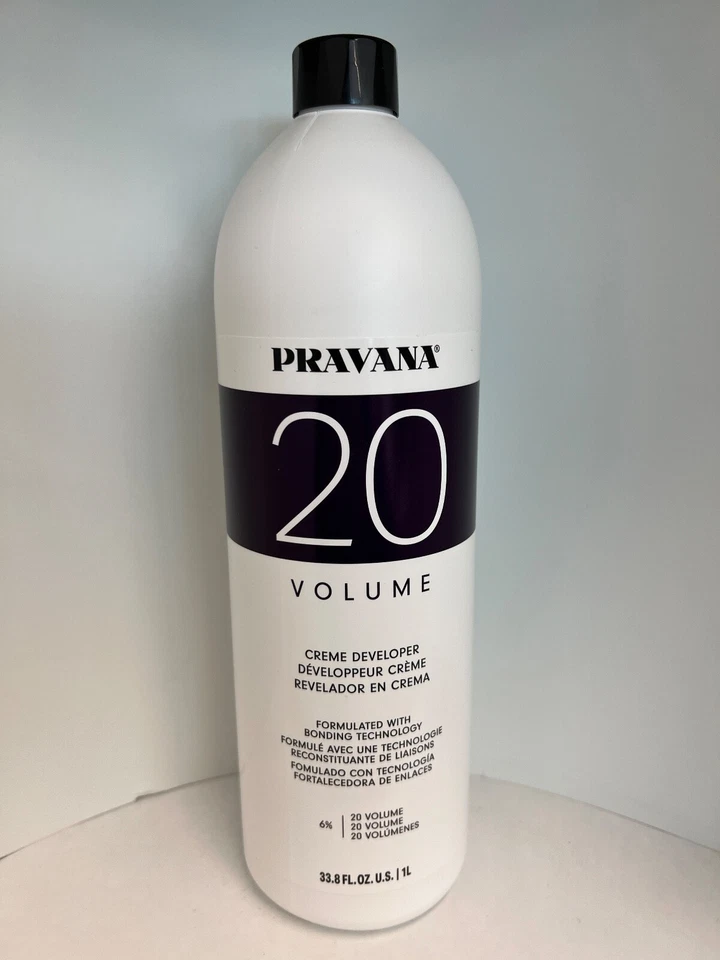 Pravana ChromaSilk 20 volúmenes crema desarrollador 33,8 oz embalaje puede variar Foto 1 de 2