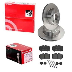 brembo BREMSSCHEIBEN 296mm + BELÄGE HINTEN passend für DAILY 4 5 6 - Bild 1 von 6