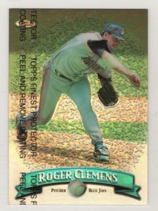 Topps Finest Refractor #040 1998 Roger Clemens Toronto Blue Jays BV $25 #40 - Imagen 1 de 1