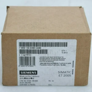 One New Siemens 6ES7132-4HB01-0AB0 6ES7 132-4HB01-0AB0 In Box - Picture 1 of 3