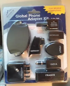 Optimum Travel Accessories Global Phone Adapter Kit 8 Piece Set UPC:709390039644 - Picture 1 of 2