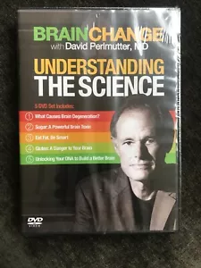 DAVID PERLMUTTER Brain Change UNDERSTANDING THE SCIENCE (NEW 5 DVD Set) - Picture 1 of 2