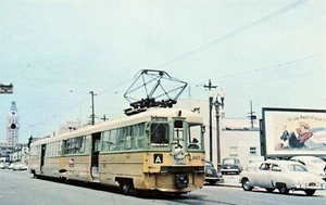 Key System 167 Oakland, California Train Vintage Chrome Unposted PC - Picture 1 of 2