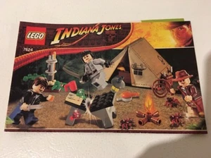 Lego 7624 - Indiana Jones Lego Manual de Instrucciones Solo Folleto - Imagen 1 de 3