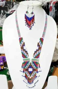 Collar Hecho a Mano Semilla Cuentas Boho Estilo Americano Netiv Cuentas Multi Hilo - Imagen 1 de 1