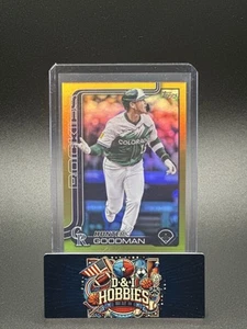 2025 Topps Serie 2 #467 Hunter Goodman Lámina de Oro #35/50 - Imagen 1 de 3