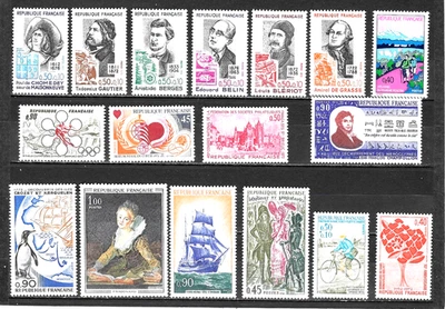 France 1972 Collection (22 Sets) MH  FR653 - Image 1 of 4