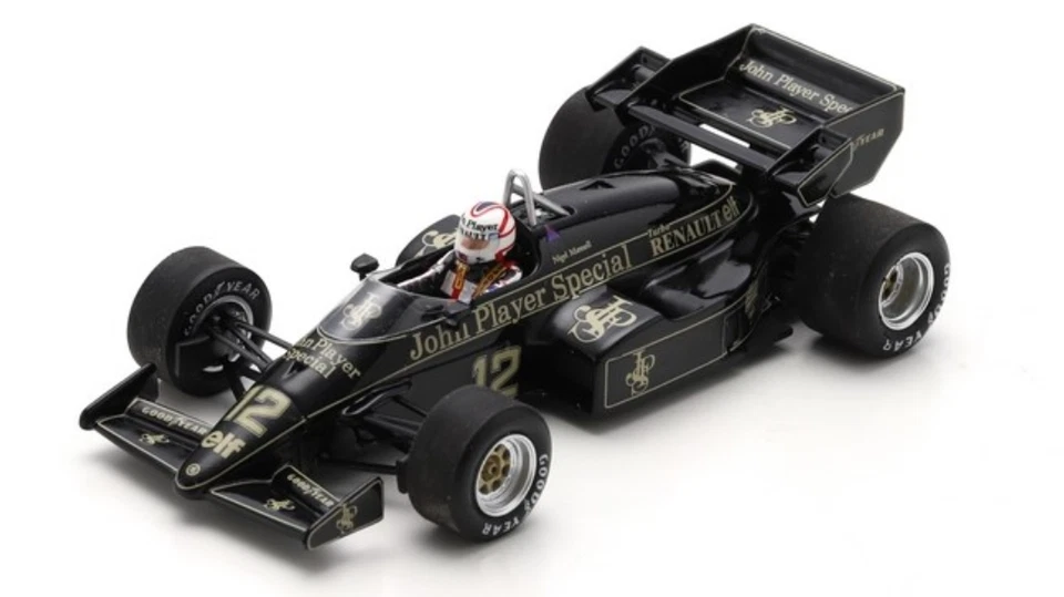 LOTUS 95T NIGEL MANSELL 1984 N.12 3rd DUTCH GP 1:43 S7291 SPARK - Immagine 1 di 2